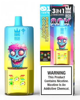 Bang Box 80K Puffs Triple Flavors Vape 3 in 1 E-cigarette 80000 Puff Disposable