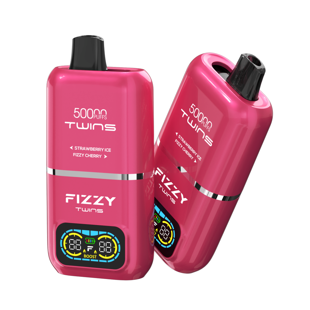 Fizzy Twins 2in1 Vape 50000 Puffs – Refreshing Dual Flavor Disposable Vape