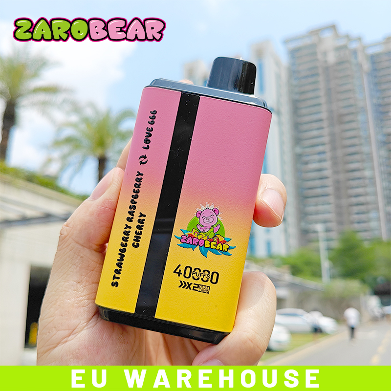 ZAROBEAR TWINS 40000 PUFFS E Cigarette | EU Warehouse Free Shipping 2-5 Days Delivery | Smart Screen Screen | 2 in1 Dual Flavors Wholesale Disposable Vape