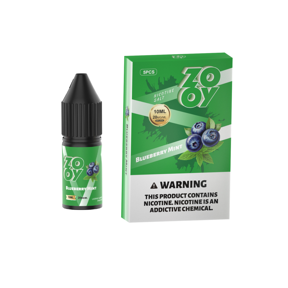 Zooy Vape Oil 10ml 20mg Nic Salt E-liquid for E Cigarette EU Warehouse 3-5 Days Delivery