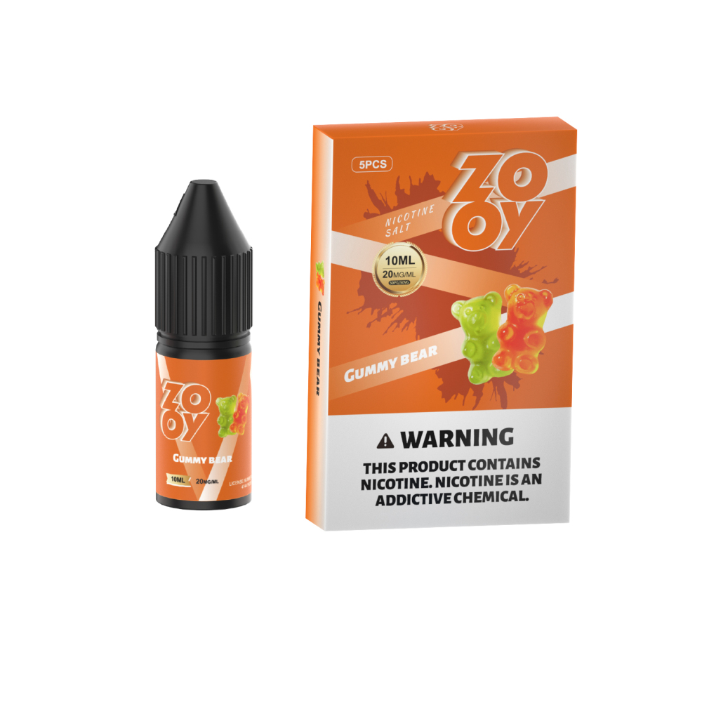 Zooy Vape Oil 10ml 20mg Nic Salt E-liquid for E Cigarette EU Warehouse 3-5 Days Delivery