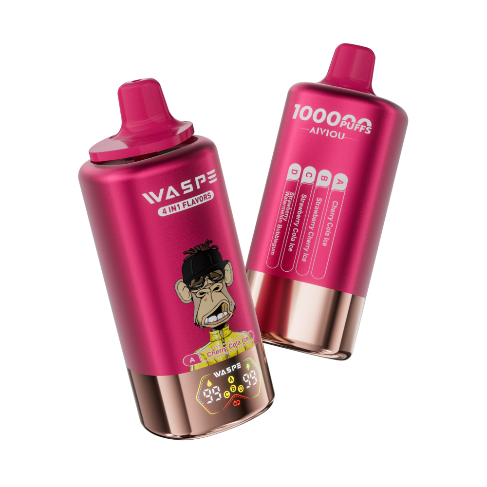 Waspe 100K 60K Puffs Disposable E cigarette 4in1 Vape EU Warehouse Shippig 3-5 Days Arrive
