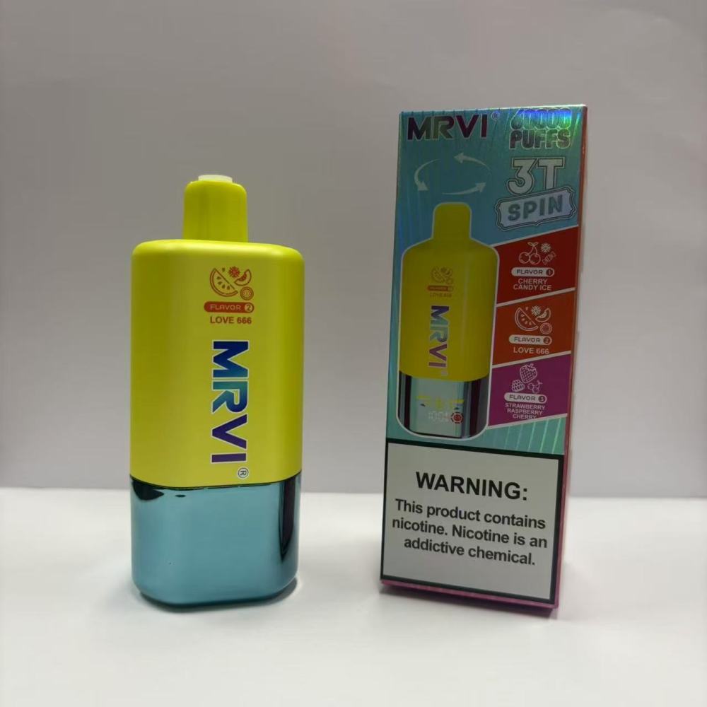 Mrvi Vape 60K Puffs 3in1 Triple Flavor Disposable Vape EU Warehouse Shipping