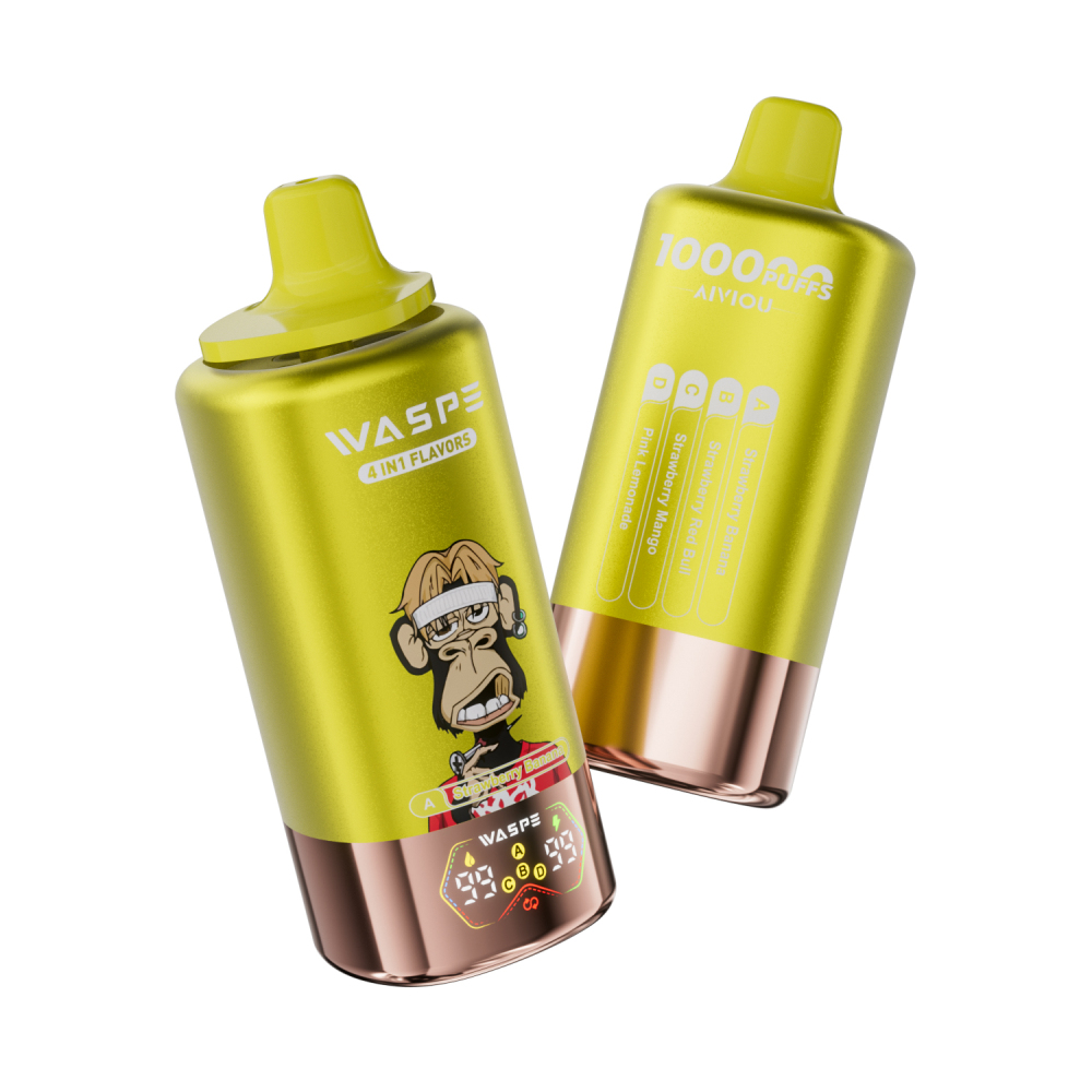 Waspe 100K 60K Puffs Disposable E cigarette 4in1 Vape EU Warehouse Shippig 3-5 Days Arrive
