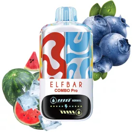 Elf Bar Combo Pro 30000 Puffs 30K Disposable Vape 2 in 1 Vape Switch Flavor E Cigarette