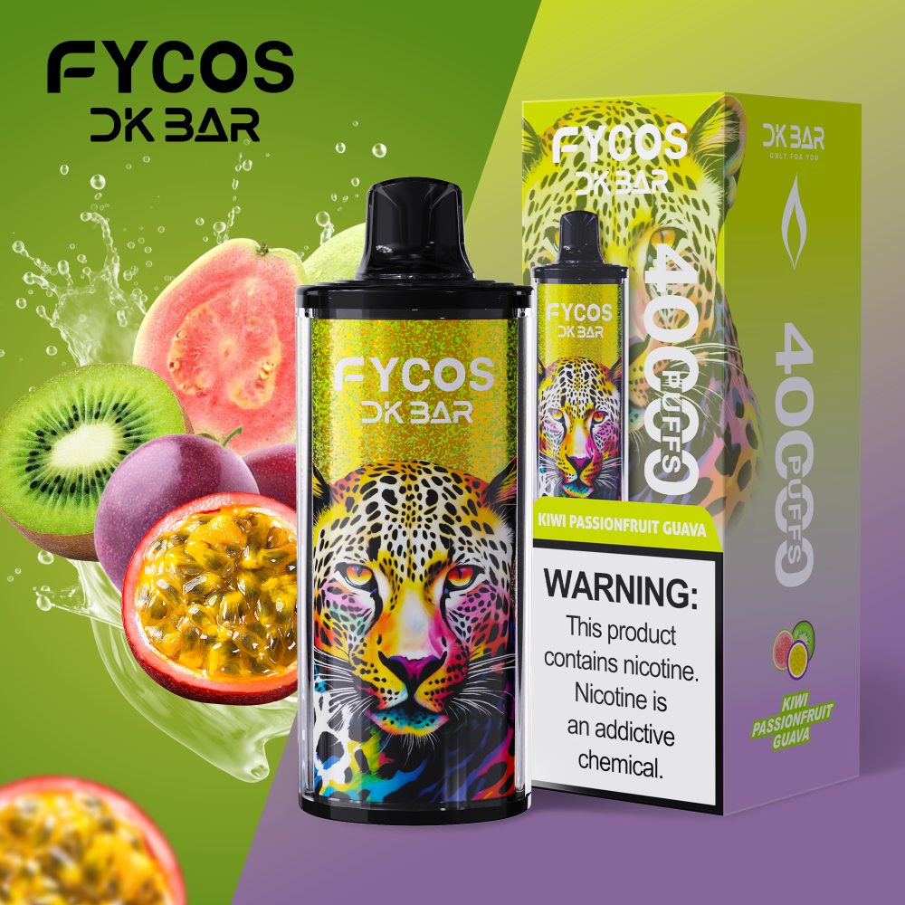 Fycos 40000 Puffs 40K DK Bar EU Warehouse Wholesale Crystal Cheap Vape Airflow Control