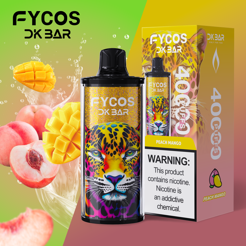 Fycos 40000 Puffs 40K DK Bar EU Warehouse Wholesale Crystal Cheap Vape Airflow Control