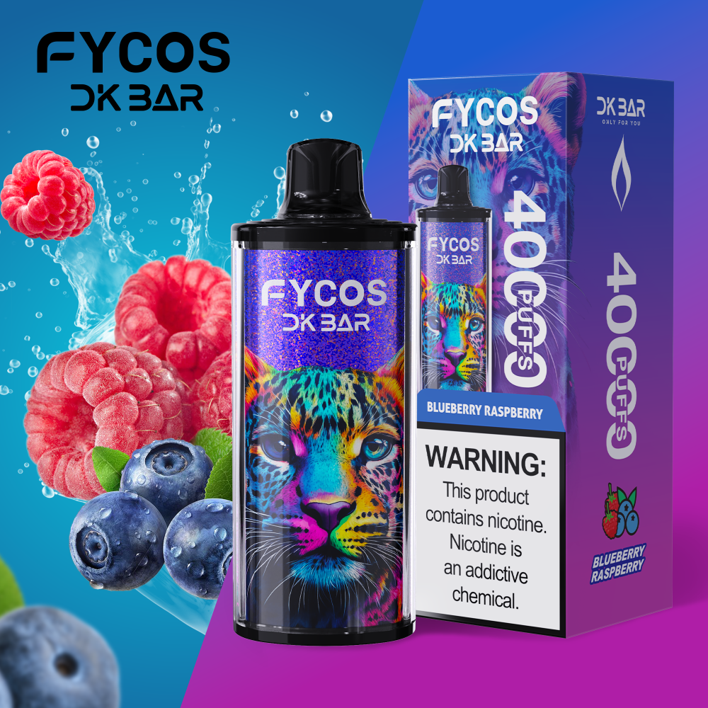 Fycos 40000 Puffs 40K DK Bar EU Warehouse Wholesale Crystal Cheap Vape Airflow Control