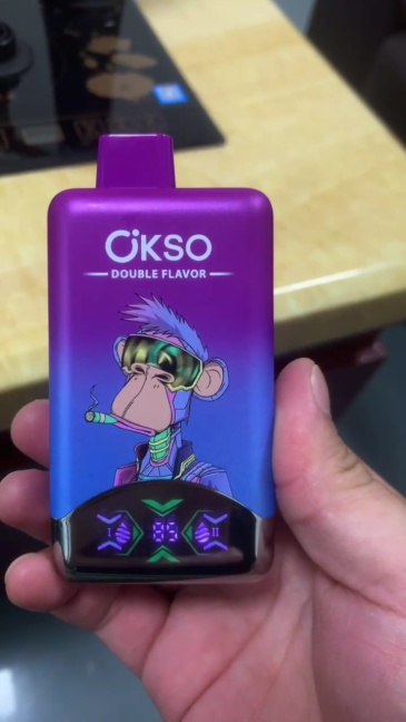 EU Warehouse OKSO 60000 Puffs 60K Dual Flavors  2in1 Best Disposable Vape LED Screen Wholesale E Cigarette