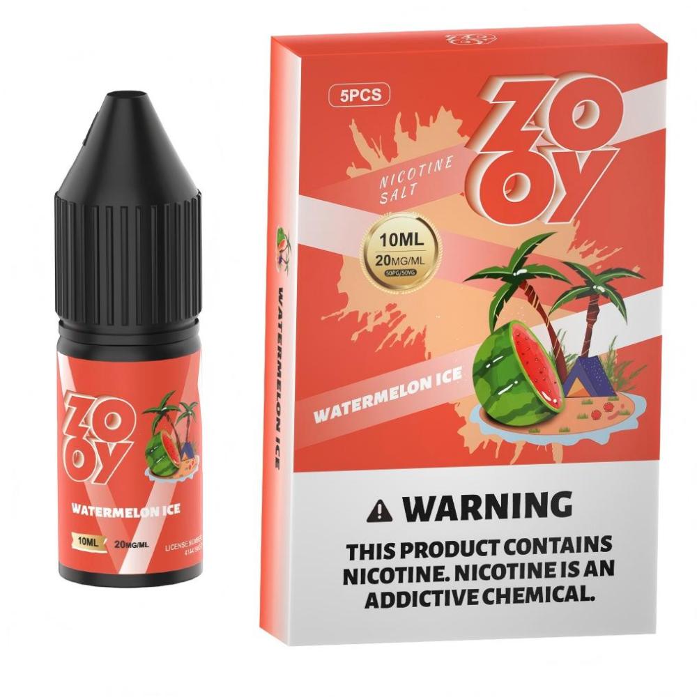 Zooy Vape Oil 10ml 20mg Nic Salt E-liquid for E Cigarette EU Warehouse 3-5 Days Delivery