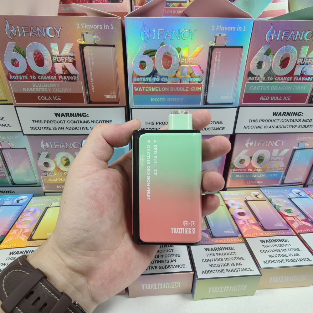 Eu Warehouse Shipping Hifancy TwinMax 60000 Puffs Vape Wholesale Bulk Price