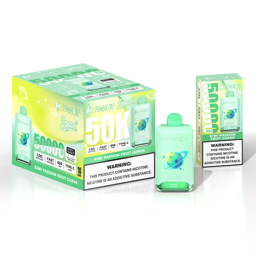 Eu Warehouse Shipping Hifancy Space 50000 Puffs Vape Wholesale Bulk Price Electronic Cigarette