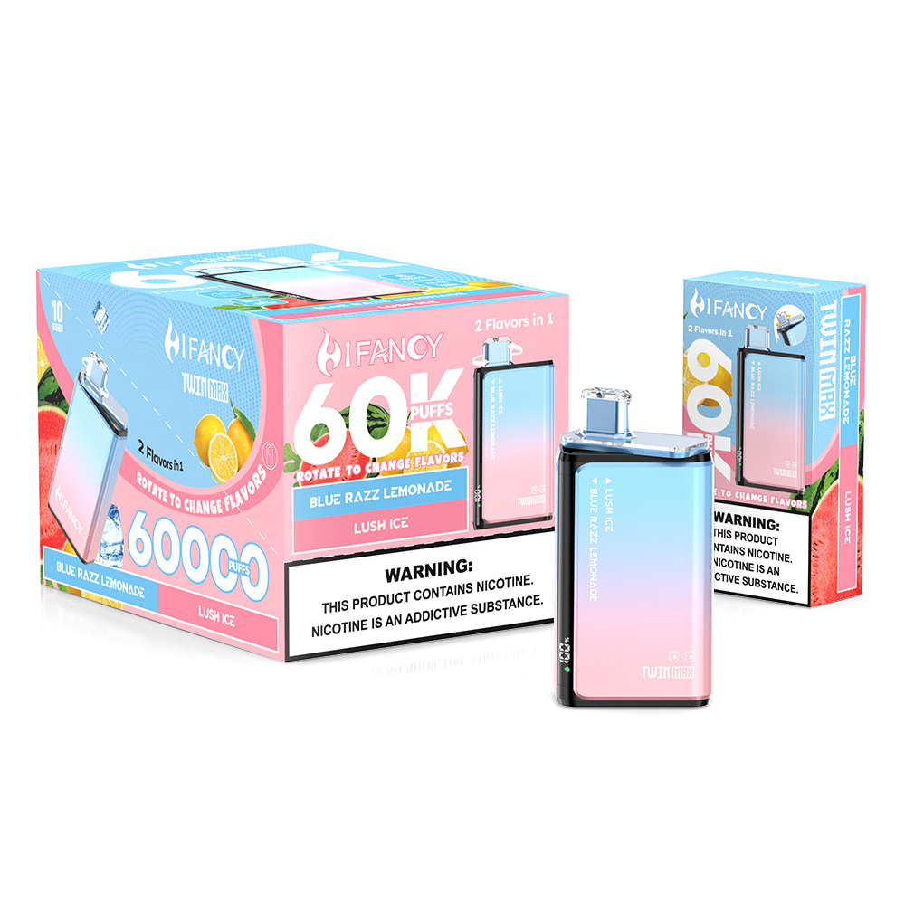 Eu Warehouse Shipping Hifancy TwinMax 60000 Puffs Vape Wholesale Bulk Price