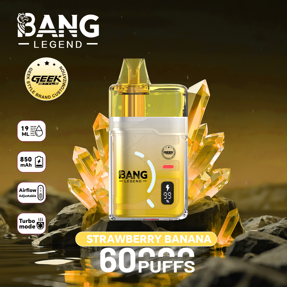 Bang Legend 60000 Puffs Vape 60K Wholesale Disposable Vape Online Store Adjustable Airflow Electronic Cigarette