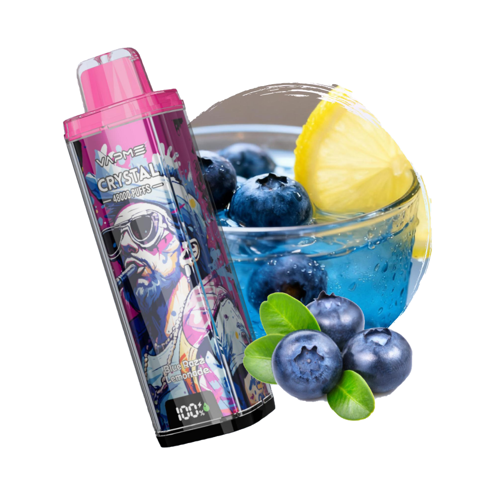Vapme Crystal Vape 7K 48K with Display Electronic Cigarettes Wholesale Disposable Vape EU Puff 48000
