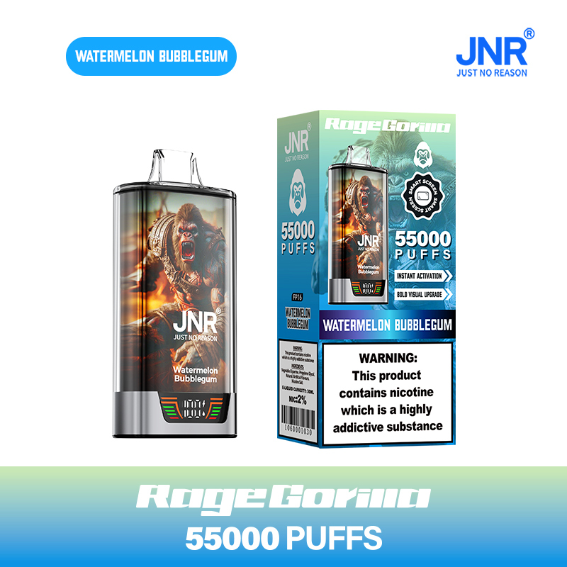 Jnr Roge Gorillo 55000 55K Puffs Vape Wholesale Cheap Price Disposable Vaper Pen