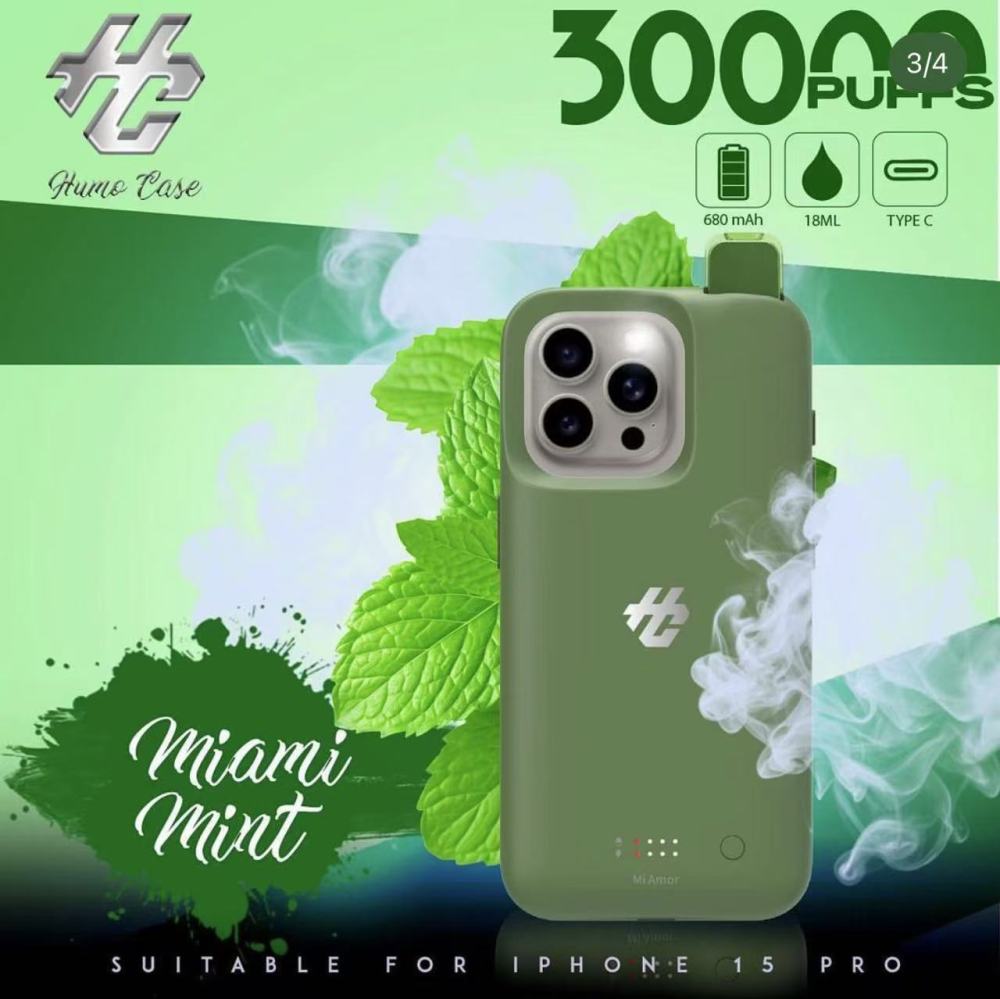Humo Case 30K Puffs iPhone Case Vape – IPhone 14 15 16 PRO