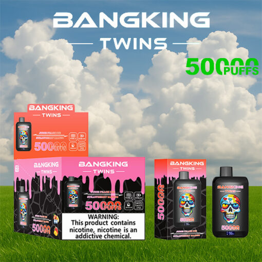 BangKing Twins 50K Wholesale Disposable Vape EU Warehouse 3-5 dfays Delivery