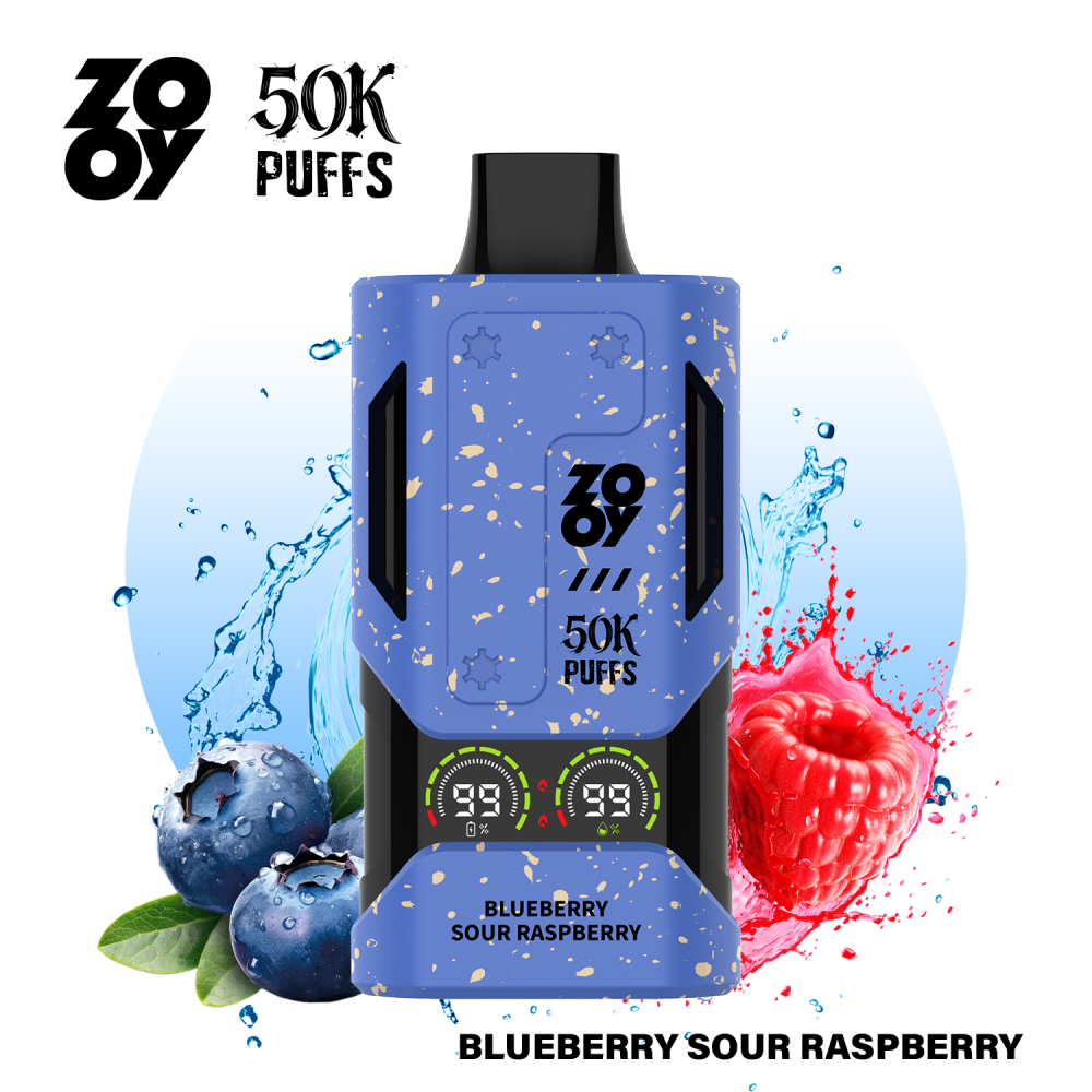 ZOOY 50K Puffs Disposable Vape EU Stock | Double Mesh Coil 50,000 Puffs Wholesale MOQ 10pcs