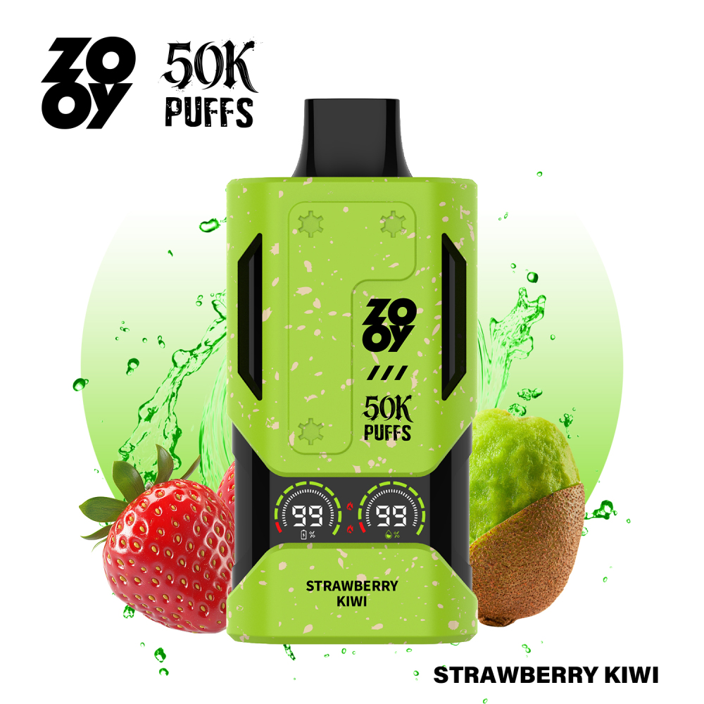 ZOOY 50K Puffs Disposable Vape EU Stock | Double Mesh Coil 50,000 Puffs Wholesale MOQ 10pcs