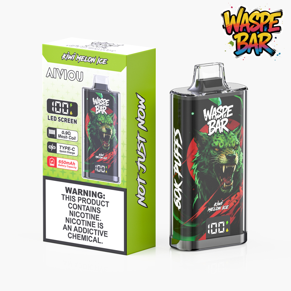 Buy Waspe Bar 60K Puffs Vape | Huge Capacity Disposable Vape 2026 | European Warehouse Fast Shipping