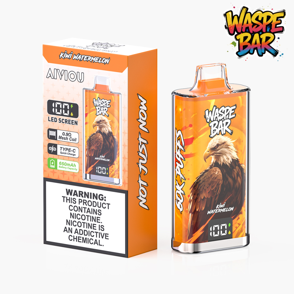 Buy Waspe Bar 60K Puffs Vape | Huge Capacity Disposable Vape 2026 | European Warehouse Fast Shipping