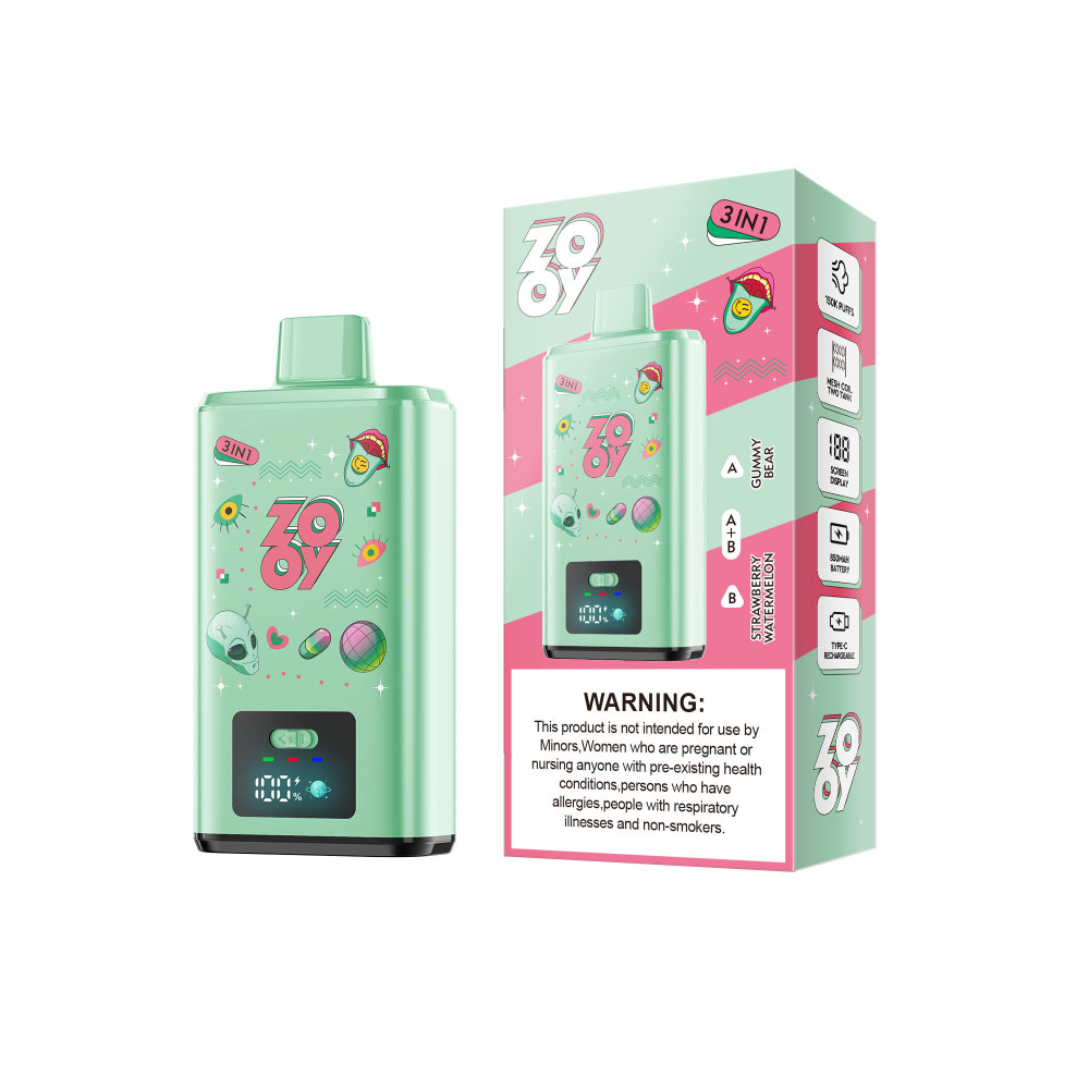 Zooy 150k puffs 3in1 Vape Triple Flavor Germany Poland Spain Warehouse Wholesale Price EU Fast Shipping