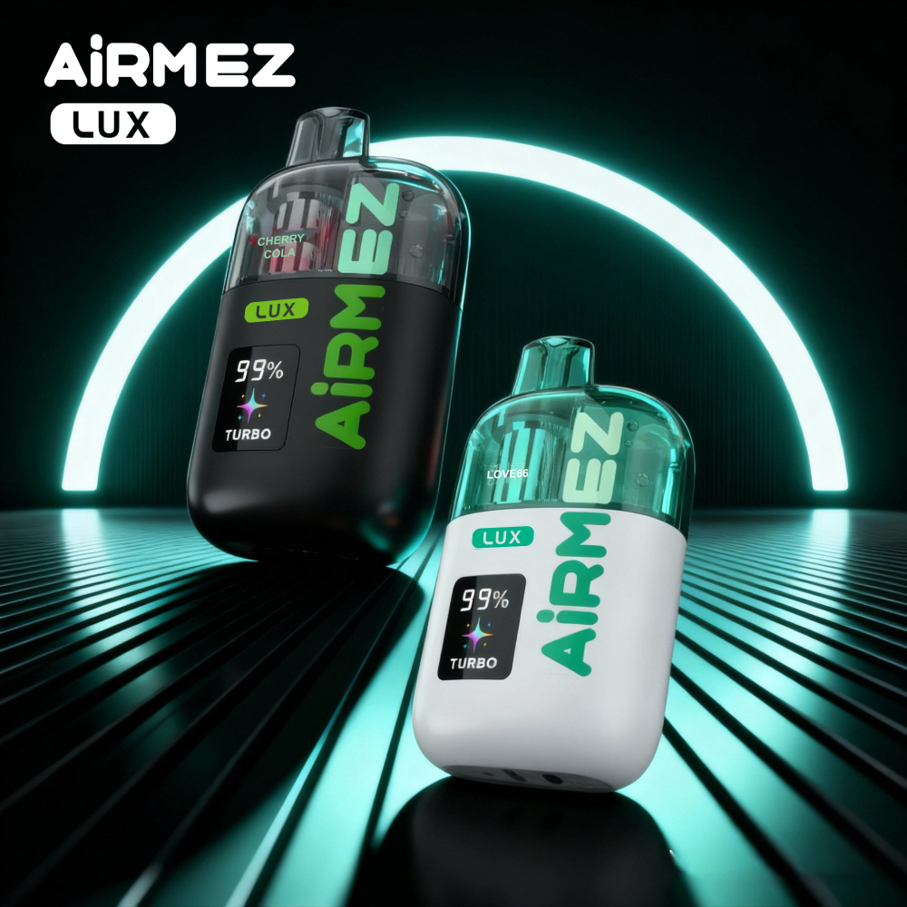 Authentic AiRMEZ Lux 60K Disposable Vape Kit -Poland Warehouse Fast Shipping In Europe
