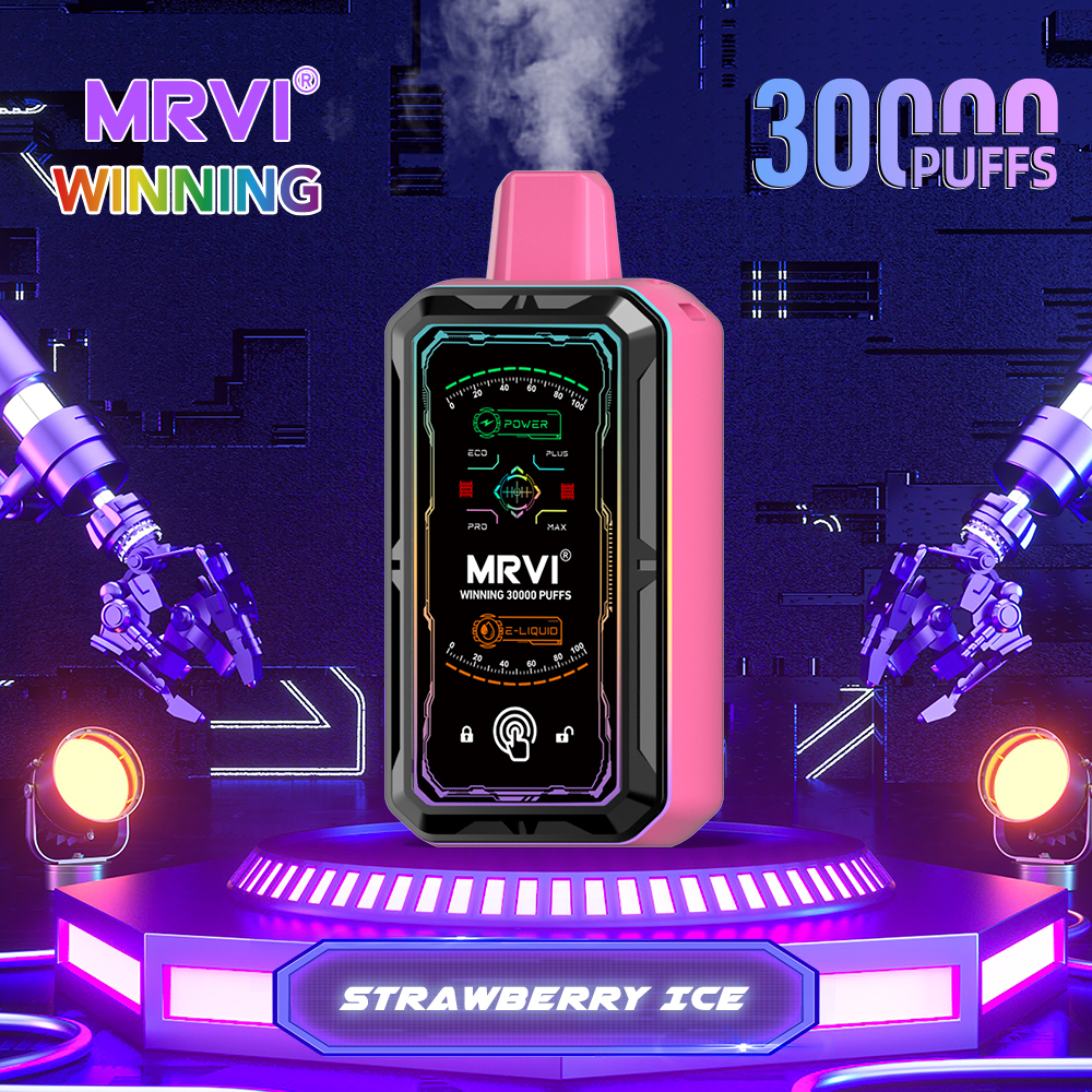 EU Best Selling Mrvi Winning 30000 Puffs Wholesale E Cigarette 4 Heating mode Childproof vape