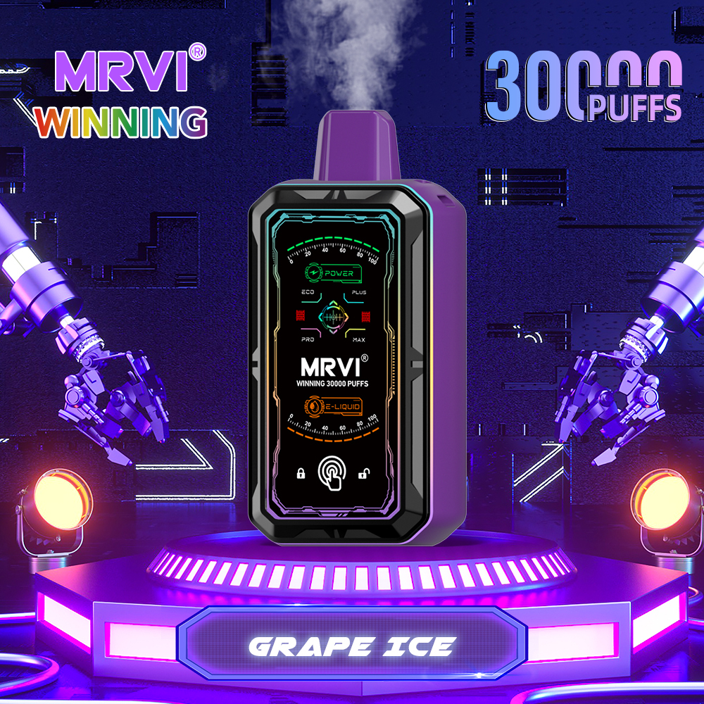 EU Best Selling Mrvi Winning 30000 Puffs Wholesale E Cigarette 4 Heating mode Childproof vape