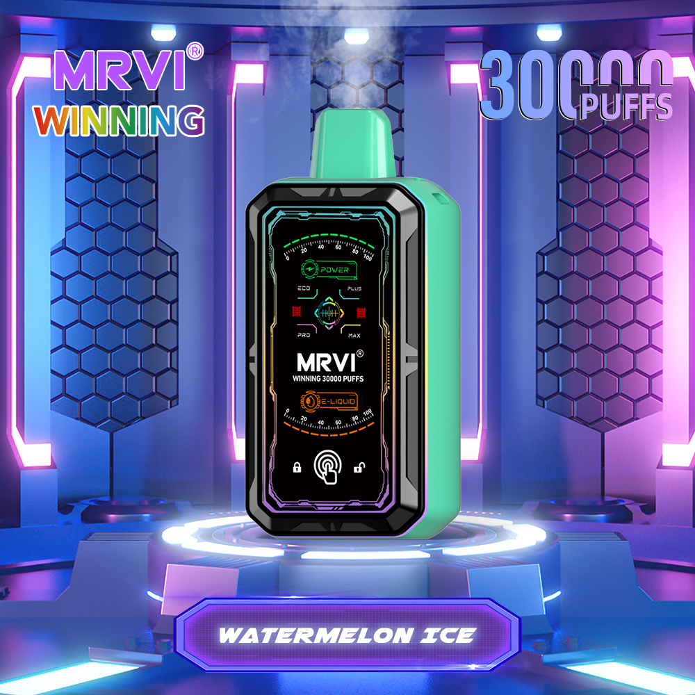 EU Best Selling Mrvi Winning 30000 Puffs Wholesale E Cigarette 4 Heating mode Childproof vape