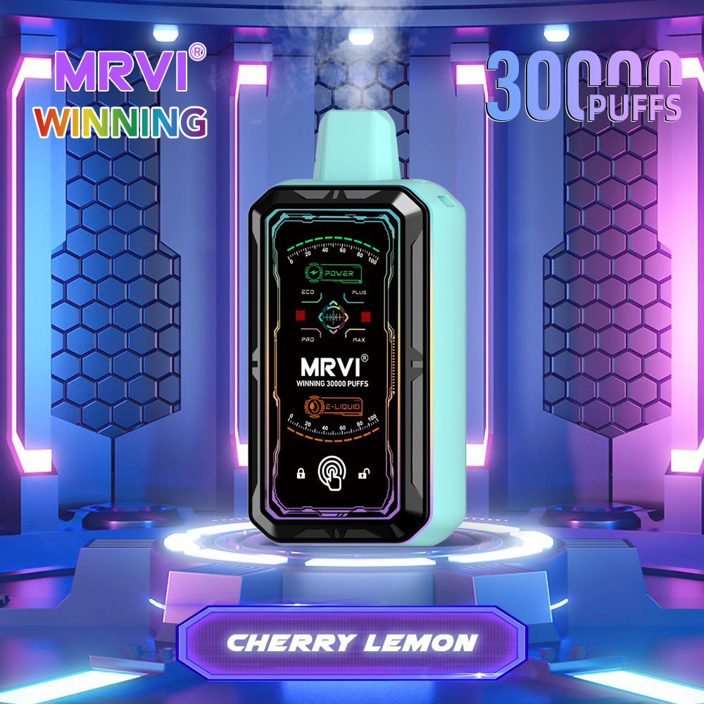 EU Best Selling Mrvi Winning 30000 Puffs Wholesale E Cigarette 4 Heating mode Childproof vape