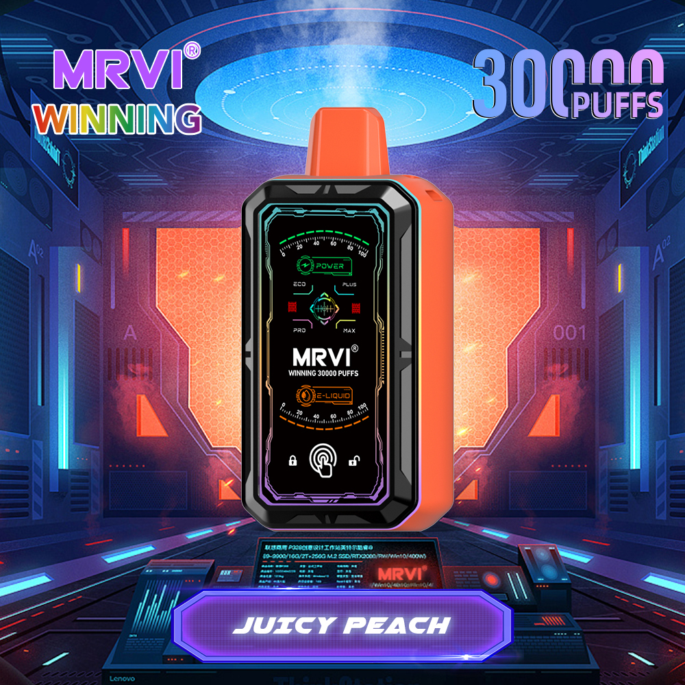 EU Best Selling Mrvi Winning 30000 Puffs Wholesale E Cigarette 4 Heating mode Childproof vape