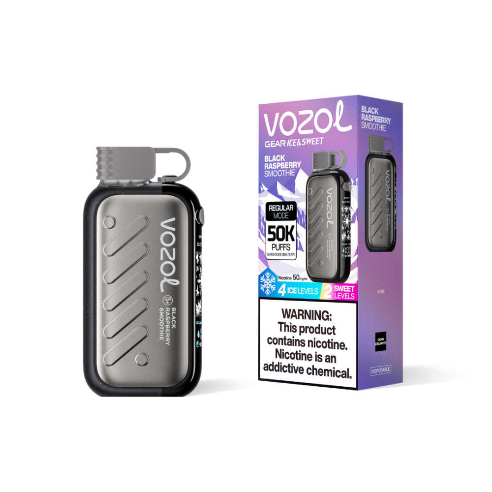 VOZOL Gear Ice & Sweet 50K Disposable Vape 50MG EU Warehouse Best Selling