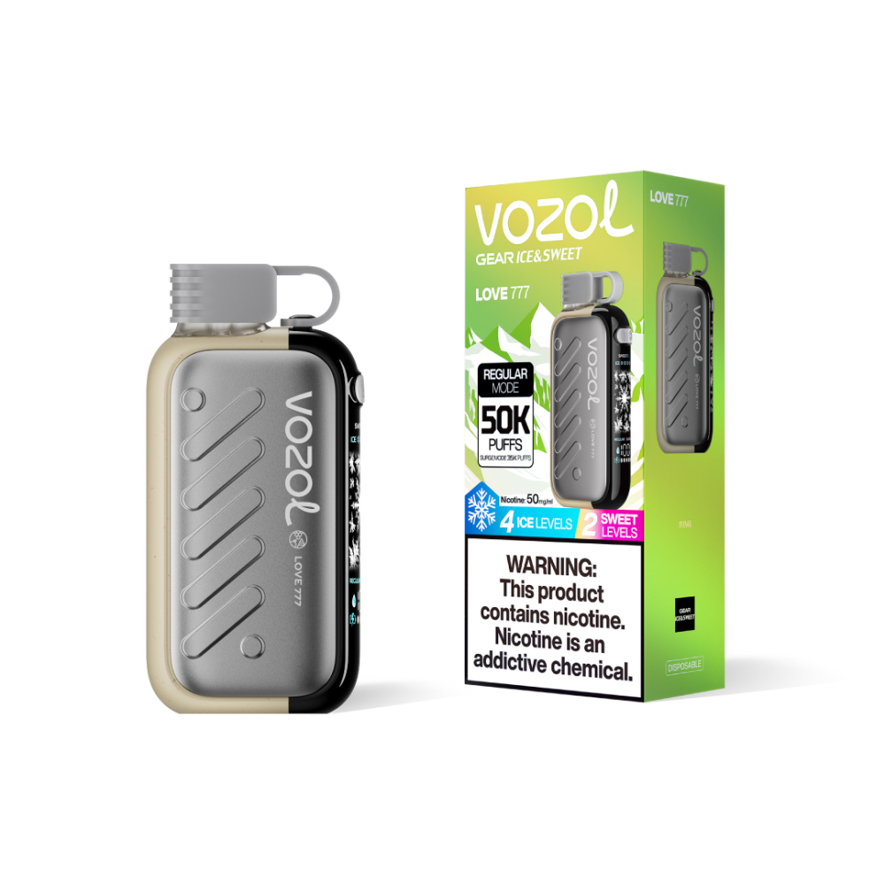 VOZOL Gear Ice & Sweet 50K Disposable Vape 50MG EU Warehouse Best Selling
