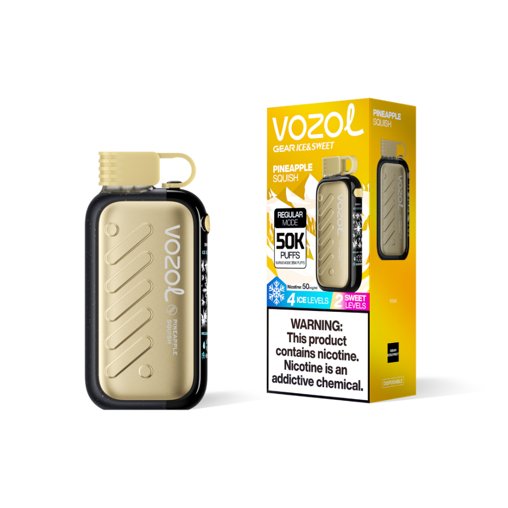 VOZOL Gear Ice & Sweet 50K Disposable Vape 50MG EU Warehouse Best Selling