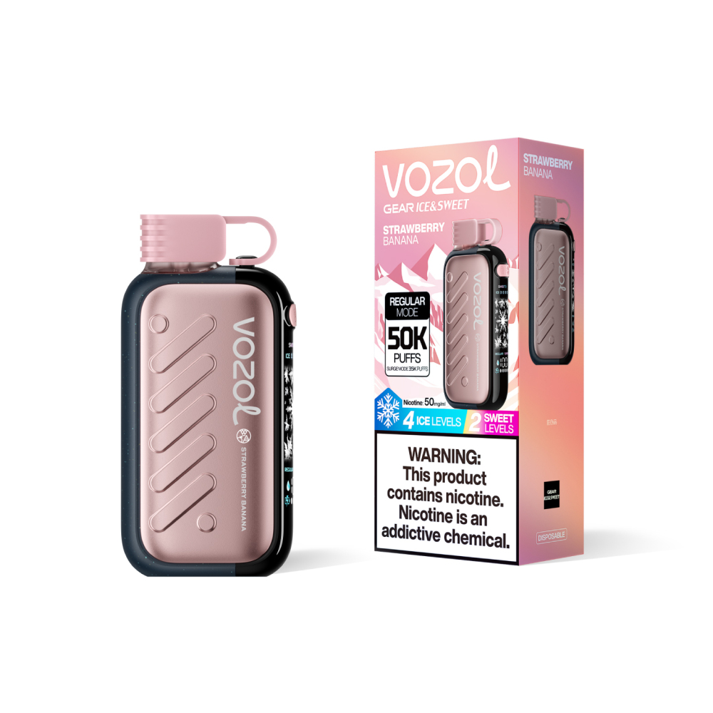 VOZOL Gear Ice & Sweet 50K Disposable Vape 50MG EU Warehouse Best Selling