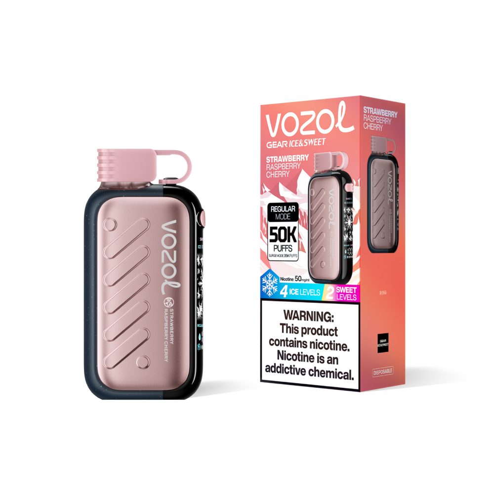 VOZOL Gear Ice & Sweet 50K Disposable Vape 50MG EU Warehouse Best Selling