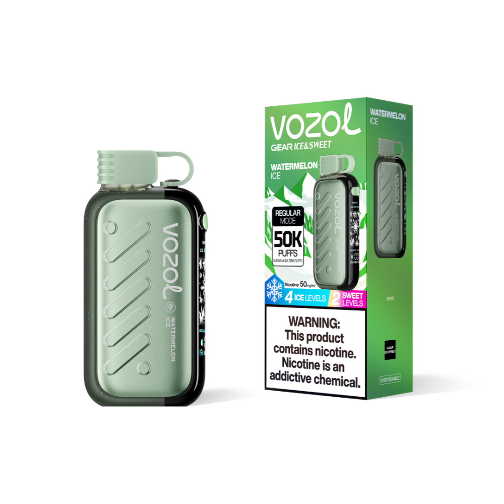 VOZOL Gear Ice & Sweet 50K Disposable Vape 50MG EU Warehouse Best Selling