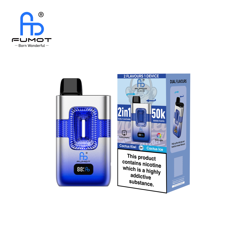 Fumot ECO 2in1 Vape 50k Puffs Refilable Pod system 50000 Puffs Disposable Vape/Factory Directly Selling
