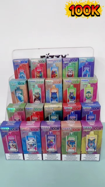 Fizzy X‑Space 100K Rechargeable Disposable Vape – 100,000 Puffs, Big Clouds, Smooth Flavor, EU Warehouse Fast Delivery