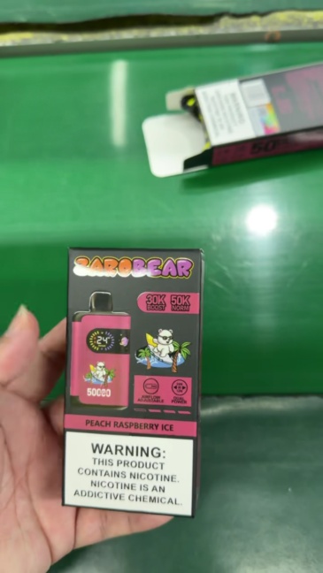 Germany Warehouse Fast Shipping Zarobear 50K Puffs Airflow/Wattage Adjustable Wholesale Disposable Vape