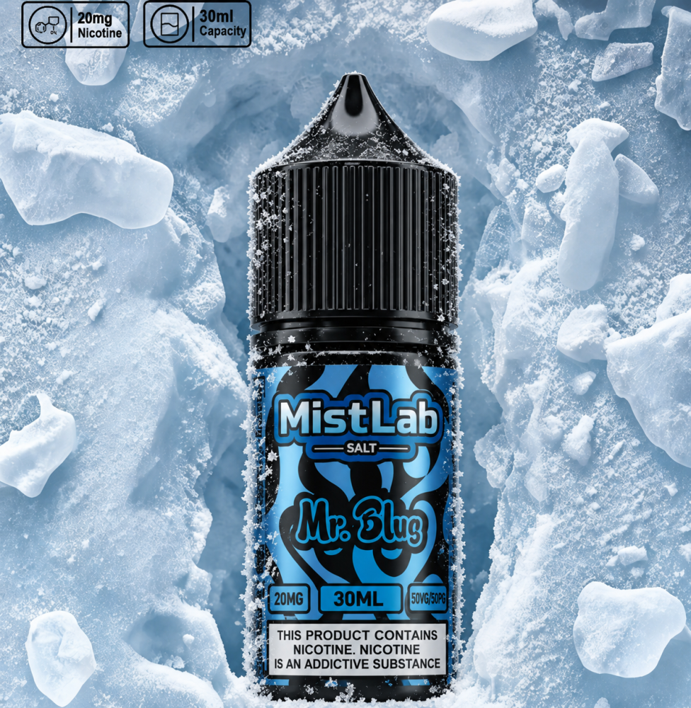 MistLab 30ml Nicotine Salt Vape Juice 20mg Smooth Flavor Long Lasting E-Liquid Wholesale & Retail Supply