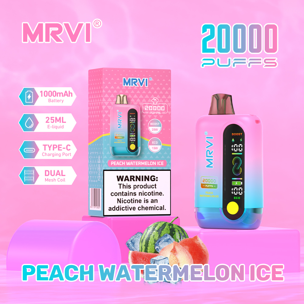MRVI 20K Puffs Disposable Vape – MTL/DTL Adjustable Vape EU Warehouse Fast Shipping Wholesale