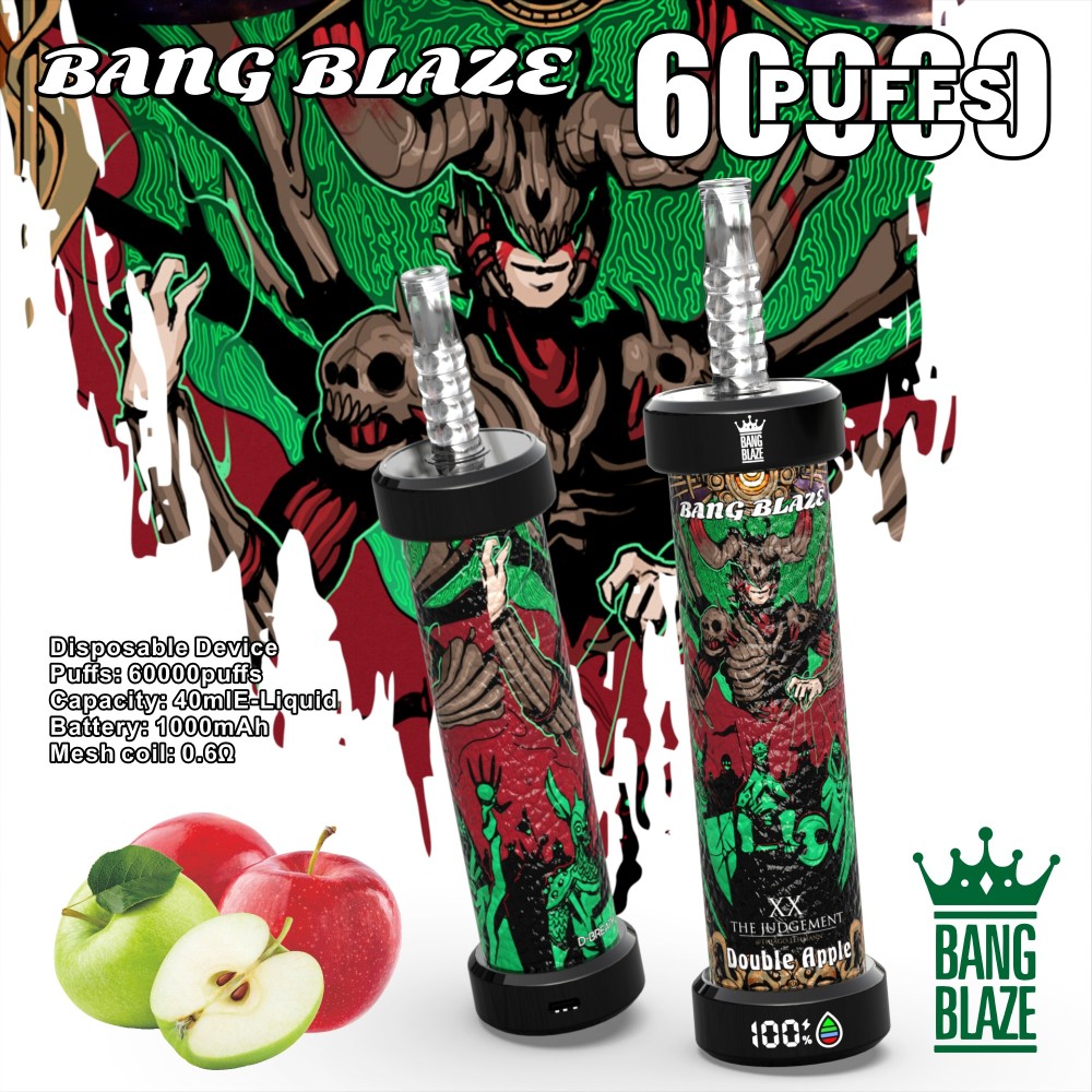 Bang Blaze 60K–80K Puffs DTL Shisha Disposable Vape – Big Cloud Adjustable Airflow Vape