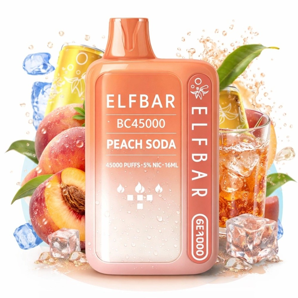 Elf Bar BC45000 45000 Puffs Vape – Bold Flavors LED Glow High Puff Vape