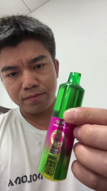 OKSO Tornado 100K Puffs Visual Oil Vape – RGB LED Display Disposable High Puff Vape