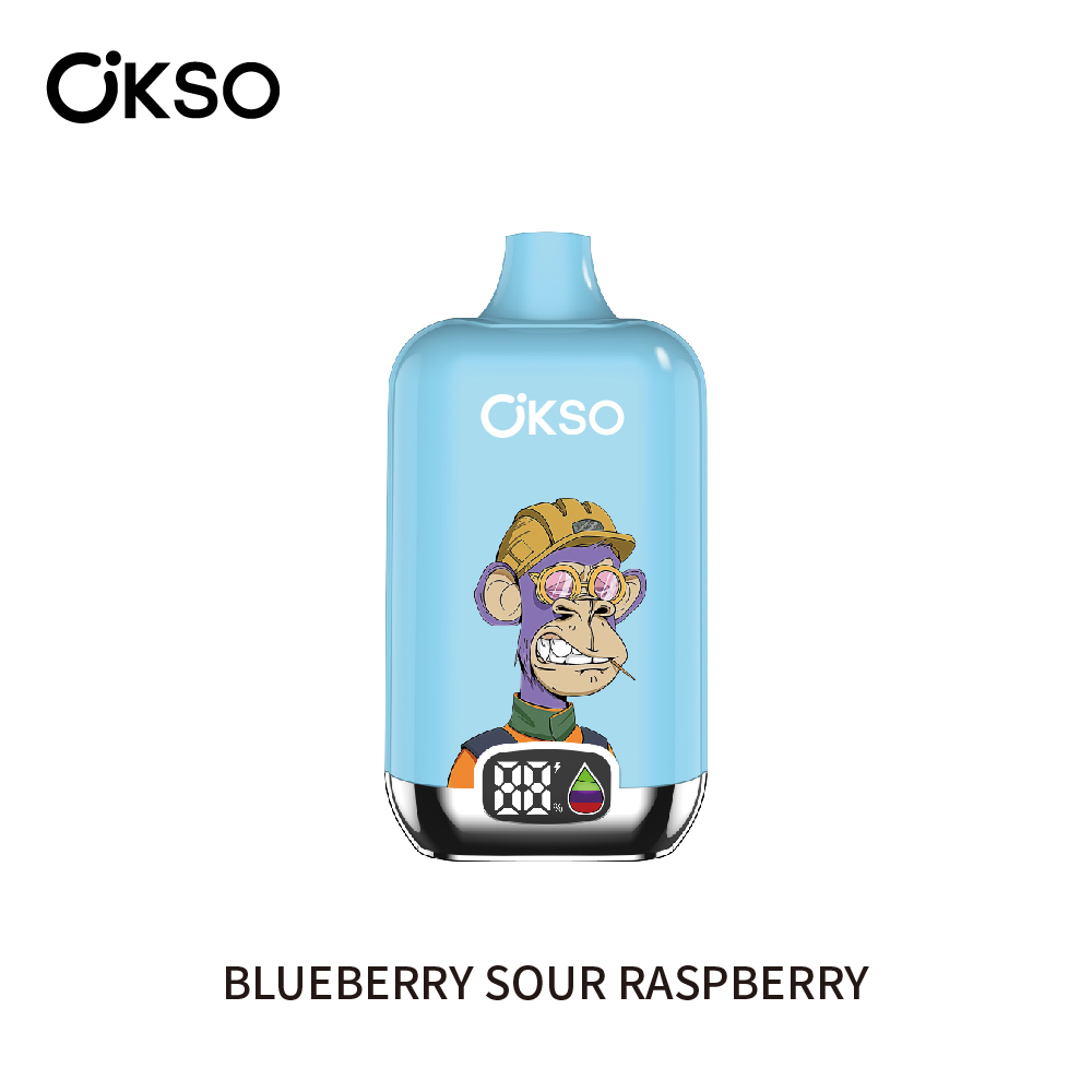 OKSO Digital Box 12K Disposable Vape – LED Screen 28 Flavors High Puff Vape Device
