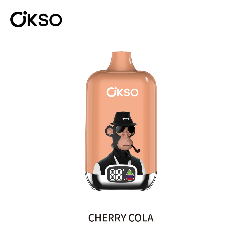 OKSO Digital Box 12K Disposable Vape – LED Screen 28 Flavors High Puff Vape Device