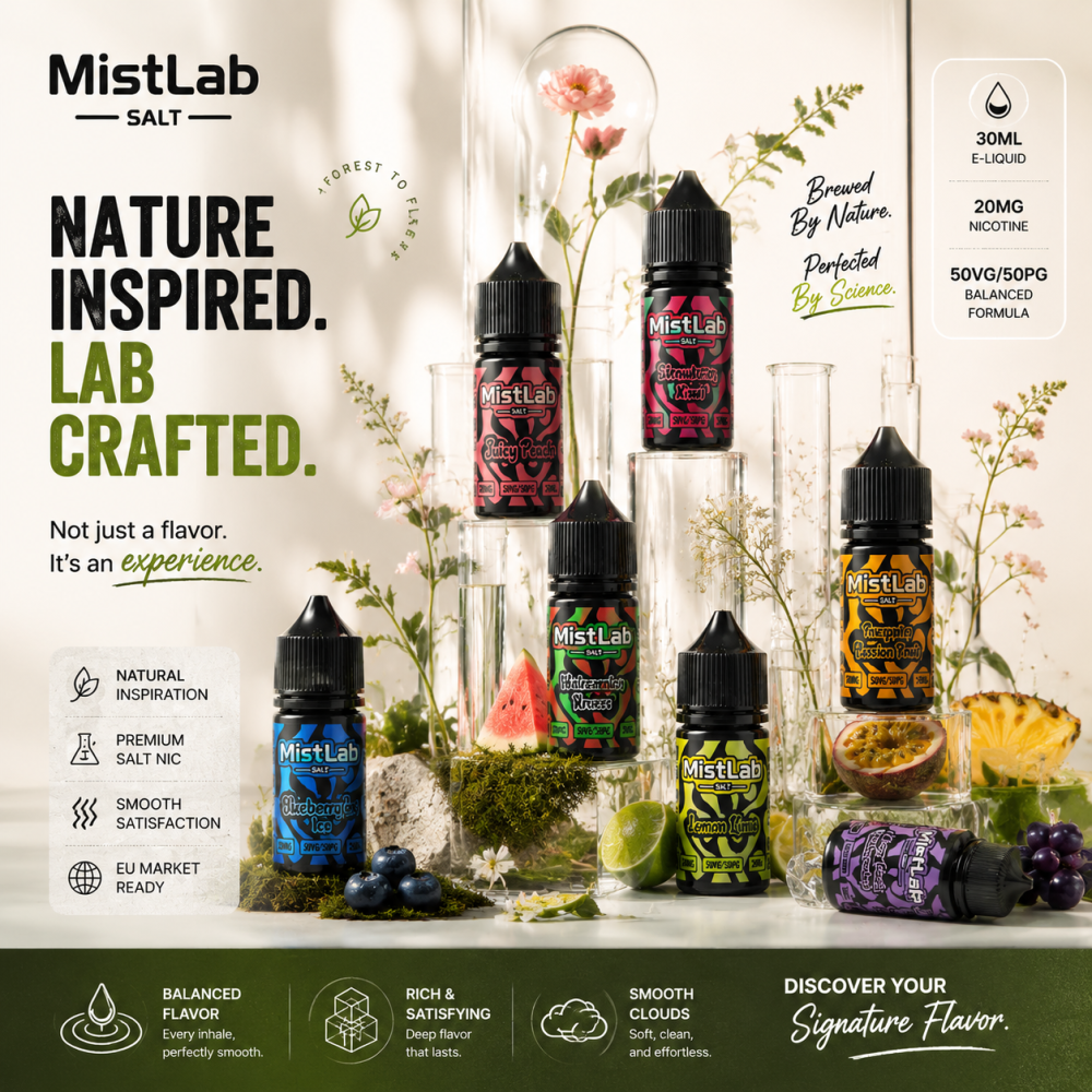 Mistlab Vape Juice 30ml Nic Salt E-Liquid Wholesale – Poland Germany Lithuania EU Market Supply